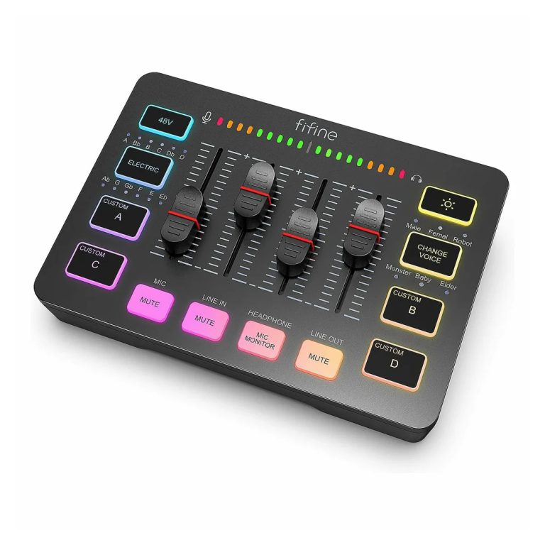 Mixer Controlador de Audio Sc3