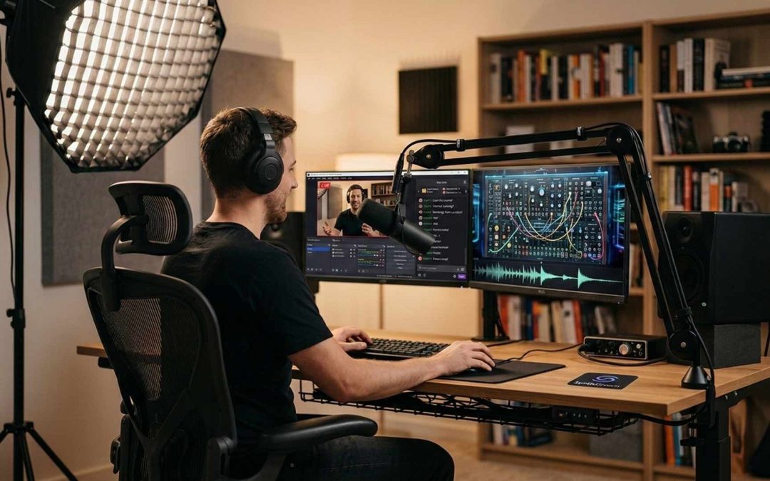 Estudio en casa: calidad de productora con presupuesto eficiente